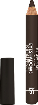 Тени для век Deborah Milano Eyeshadow&Kajal Pencil тон 10 матовый коричневый (2г)
