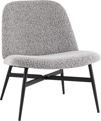 Кресло мягкое Stool Group Ease DM5052 / BMG2635-19 (серый)