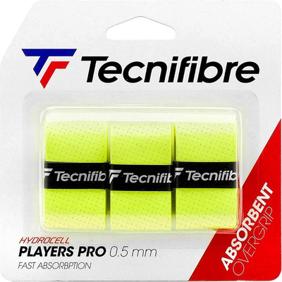 Грип для большого тенниса Tecnifibre Pro Players Neon / 52ATPPLANE (3шт, зеленый)