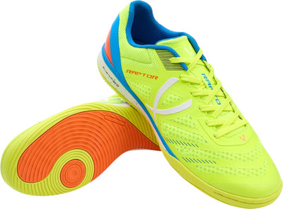 Бутсы футзальные Jogel Raptor IN (р-р 44, зеленый/голубой)