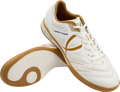 Бутсы футзальные Jogel Raptor IN (р-р 44, белый/бежевый)