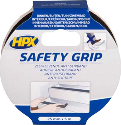 Скотч противоскользящий SmartFix Anti-Slip 25ммx5м / SFP2505B (черный )