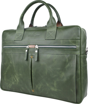 Сумка для ноутбука Carlo Gattini Antico Montebello / 1033-11 (темно-зеленый)
