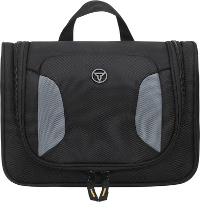 Косметичка Torber T2382 (черный/серый)