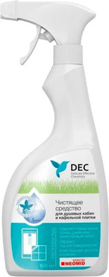 Чистящее средство для ванной комнаты DEC Для чистки душевых кабин и кафельной плитки (500мл)