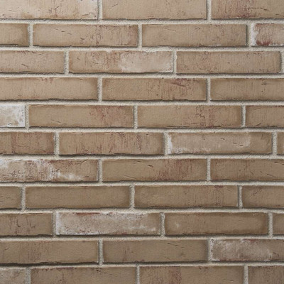 Декоративный камень бетонный Petra Клинкерный кирпич 14П8 (светло-бежевый)