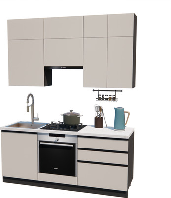 Кухонный гарнитур ВерсоМебель Эко Премиум 1.9 (кашемир/ст. мрамор лацио)