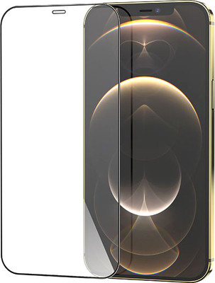 Защитное стекло для телефона Hoco G5 HD для iPhone 12 Pro Max (черный)