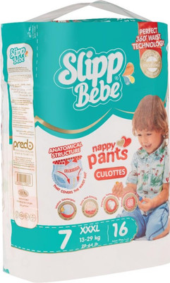 Подгузники-трусики детские Slipp Bebe №7 13-29кг (16шт)