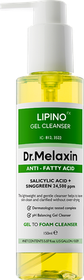Пенка для умывания Dr.Melaxin Lipino Anti-Fatty Acid Gel Cleanser (150мл)