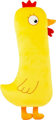 Подушка-игрушка СмолТойс Цыпленок длинный 7395/ЖЛ/80