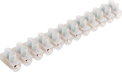 Зажим винтовой КВТ Изолированный ЗВИ-10А 1.5-6мм2 / 87153