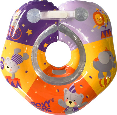 Круг для купания ROXY-KIDS Мишка Circus / RTT-002С