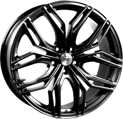 Литой диск TechLine 205 20x8.5" 5x114.3мм DIA 67.1мм ET 42мм BL