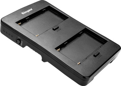 Зарядное устройство для аккумулятора для камеры Kingma F2-BP + адаптер с V-Mount на 2xNP-F