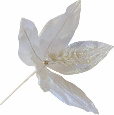 Ветка новогодняя MONAMI Рождественский цветок / TM25-116