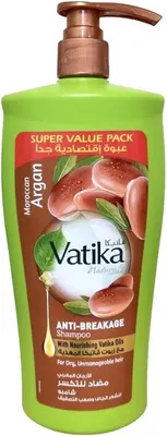 Шампунь для волос Dabur Vatika с экстрактом аргана (600мл)
