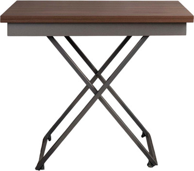 Стол-трансформер Levmar Apollo D69/S59 (дуб шамони темный/серебро)