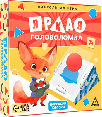 Настольная игра Лас Играс Яркая головоломка / 10535169