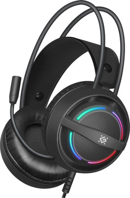 Наушники-гарнитура Defender Dexter RGB / 64595
