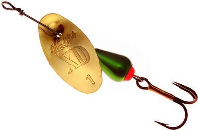 Блесна Mepps XD 1 Platium / 529299 (Gold/Green)