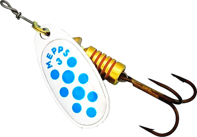 Блесна Mepps Comet 3 Silver/Blue Dots / 529337