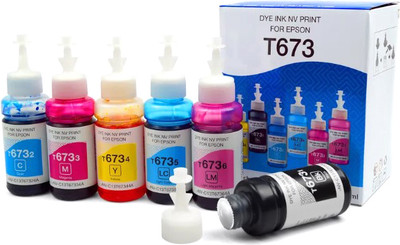 Комплект контейнеров с чернилами NV Print NV-T673-6100