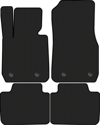 Комплект ковриков для авто Alicosta 0149_1 для BMW 3-Series V/VI F30/F31/F80 2011-2019 (EVA соты, черный)