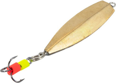 Блесна Yaman Пуля с тройником 32мм 4.7г / Я-БВ221 (никель/латунь)