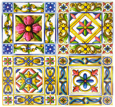 Плейсмат Nouvelle Майолика / 4430651-Н4 (4шт)