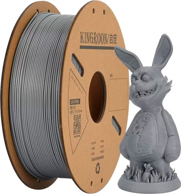 Пластик для 3D-печати Kingroon PLA 1.75мм / NPLA004 (1кг, серый)