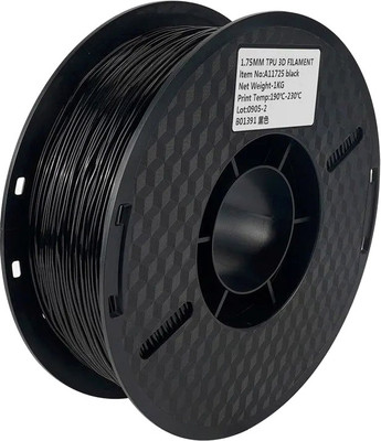 Пластик для 3D-печати Kingroon TPU 1.75мм / B01391 (1кг, черный)