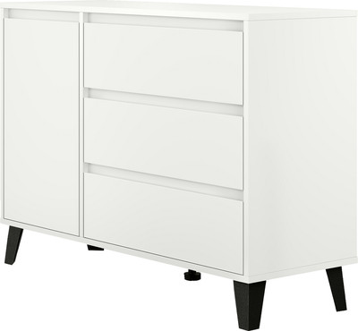 Тумба Anrex Boxwell Berg 1D3S (белый)