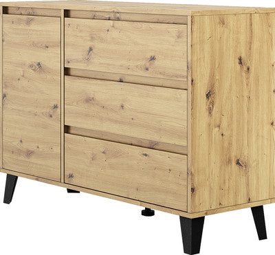 Тумба Anrex Boxwell Berg 1D3S (дуб артисан)