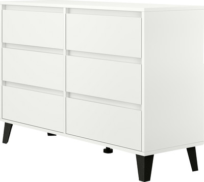 Комод Anrex Boxwell Berg 6S (белый)