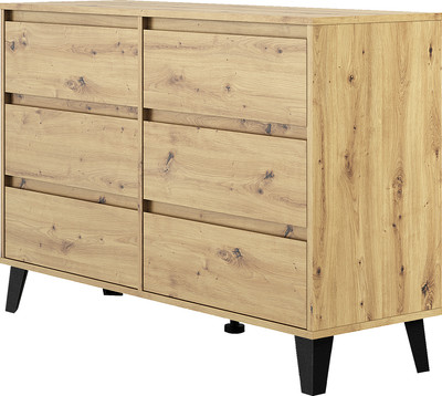 Комод Anrex Boxwell Berg 6S (дуб артисан)