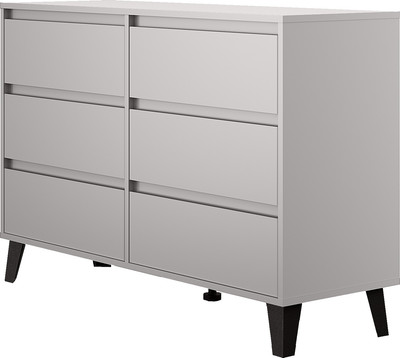 Комод Anrex Boxwell Berg 6S (серый)