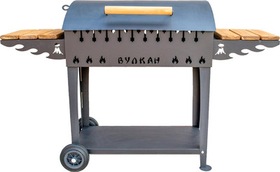 Мангал Вулкан Гриль В XL 4мм на колесах