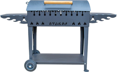 Мангал Вулкан Гриль М XL 4мм на колесах
