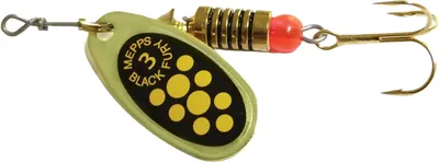 Блесна Mepps Black Fury 3 / 529379 (Gold/Yellow Dots)