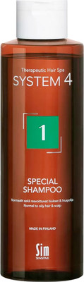 Шампунь для волос System 4 Терапевтический №1 (250мл)