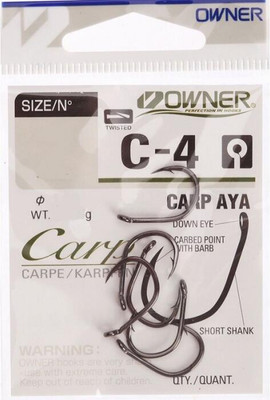 Набор крючков рыболовных Owner Carp Aya BC №2 / 50924-02 (6шт)