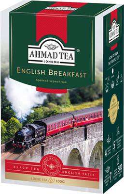 Чай листовой Ahmad Tea Английский завтрак (100г)