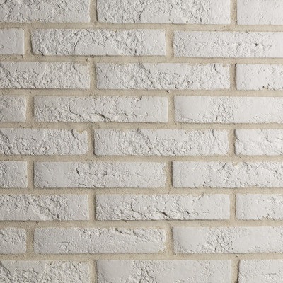 Декоративный камень гипсовый Stone Mill Кирпич Норд ПГД-1-Л 3500 (белый)