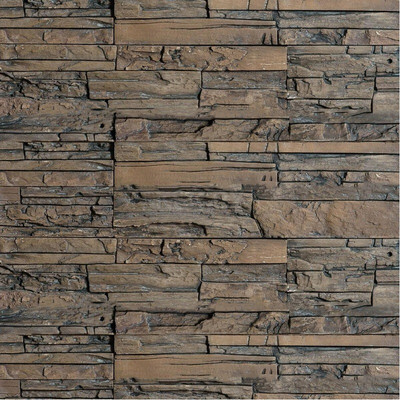 Декоративный камень гипсовый Stone Mill Сланец Стоунвуд ПГД-1-Л 2704 (коричневый)