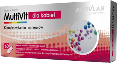 Витаминно-минеральный комплекс Activlab Multivit for Women