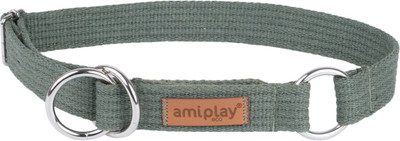 Ошейник-полуудавка Ami Play 26-40см (M, хаки)