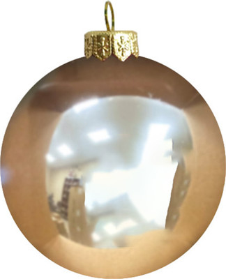 Шар новогодний Justys G-197 (80мм)