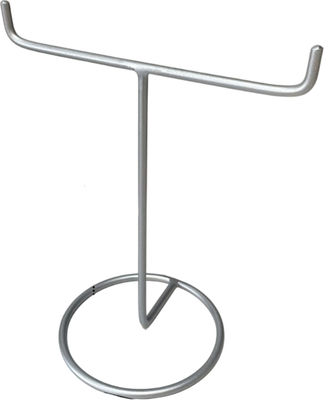 Подставка для типс ОМурМебель Металлическая на две стороны (серебристый)