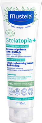 Крем для тела Mustela Stelatopia+ для восстановления липидов (150мл)